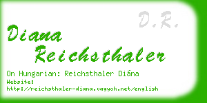 diana reichsthaler business card